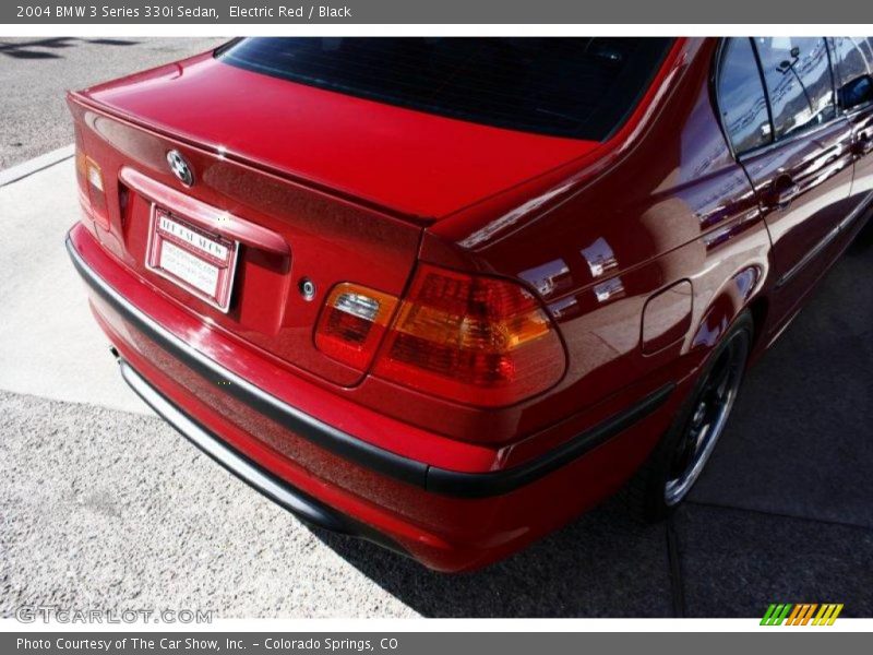 Electric Red / Black 2004 BMW 3 Series 330i Sedan