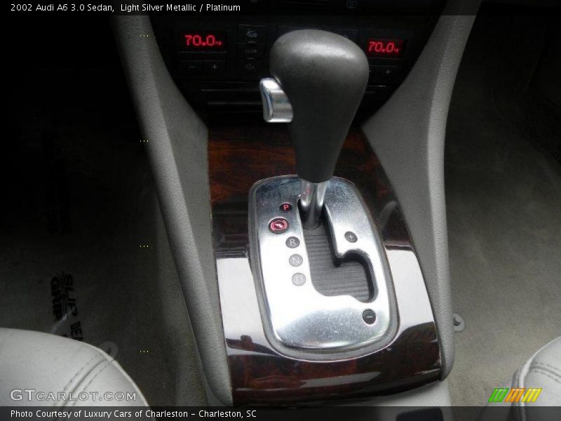 Light Silver Metallic / Platinum 2002 Audi A6 3.0 Sedan