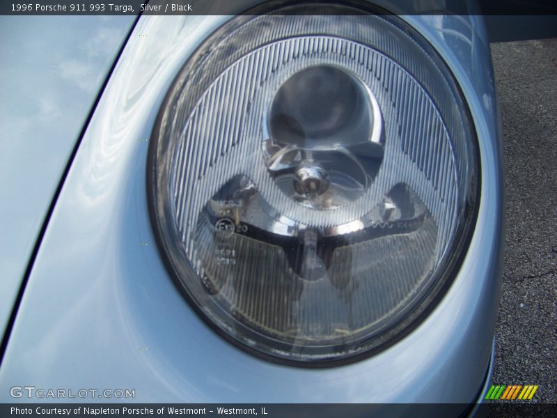 Silver / Black 1996 Porsche 911 993 Targa