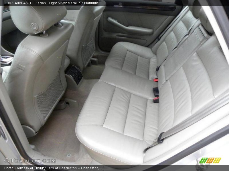 Light Silver Metallic / Platinum 2002 Audi A6 3.0 Sedan