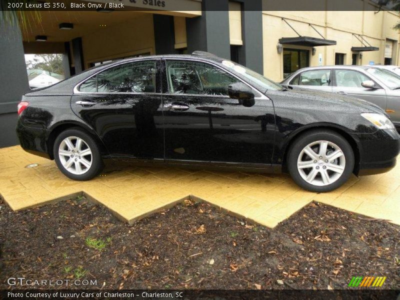 Black Onyx / Black 2007 Lexus ES 350