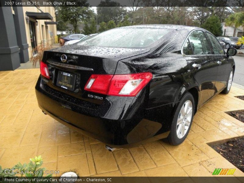 Black Onyx / Black 2007 Lexus ES 350