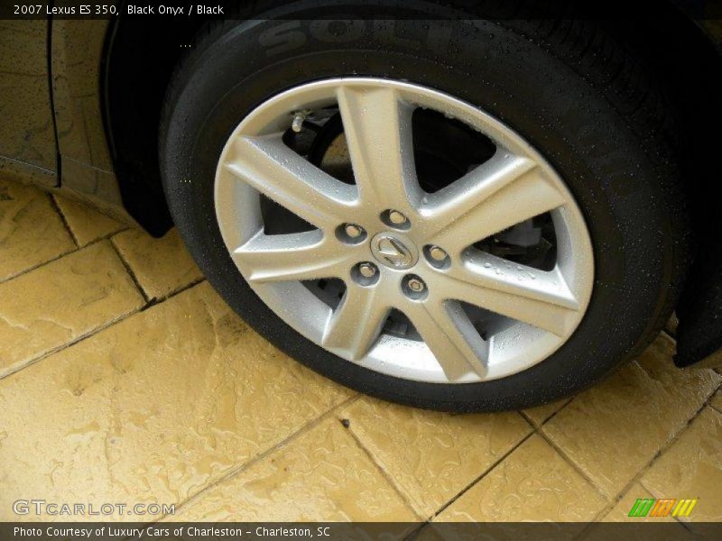 Black Onyx / Black 2007 Lexus ES 350