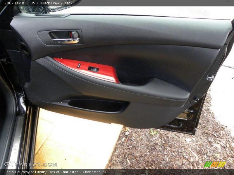 Black Onyx / Black 2007 Lexus ES 350