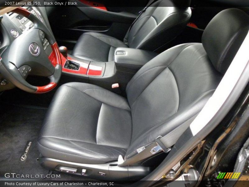 Black Onyx / Black 2007 Lexus ES 350