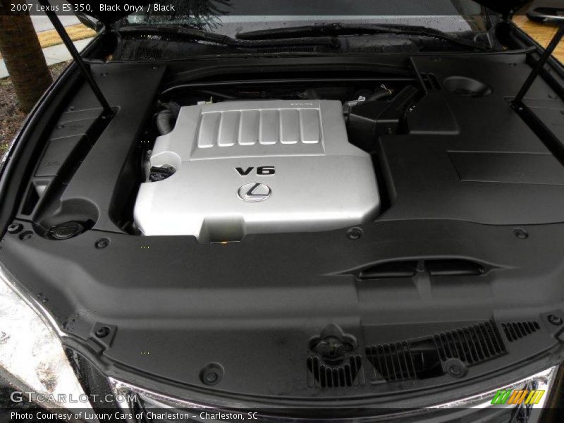 Black Onyx / Black 2007 Lexus ES 350