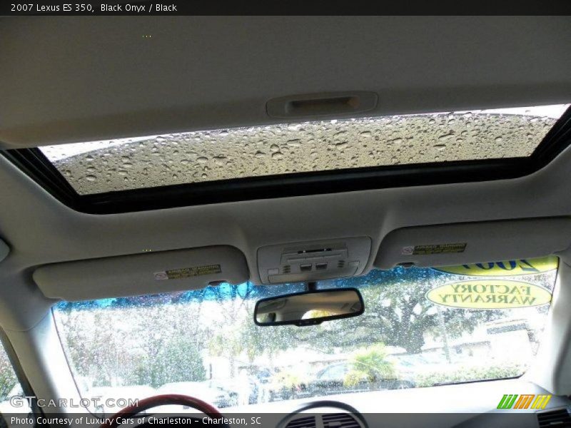 Black Onyx / Black 2007 Lexus ES 350