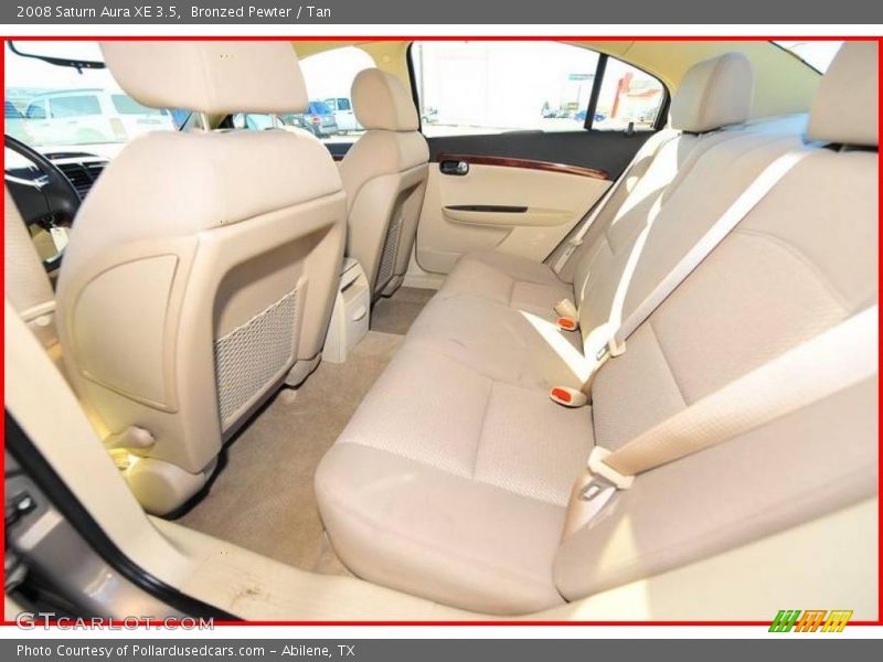Bronzed Pewter / Tan 2008 Saturn Aura XE 3.5