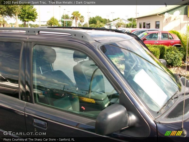 True Blue Metallic / Dark Graphite 2002 Ford Explorer Sport Trac