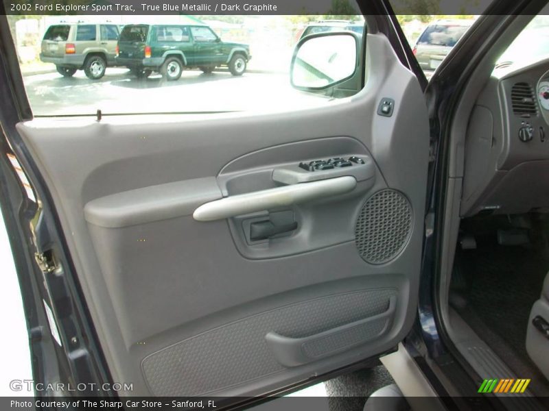 True Blue Metallic / Dark Graphite 2002 Ford Explorer Sport Trac