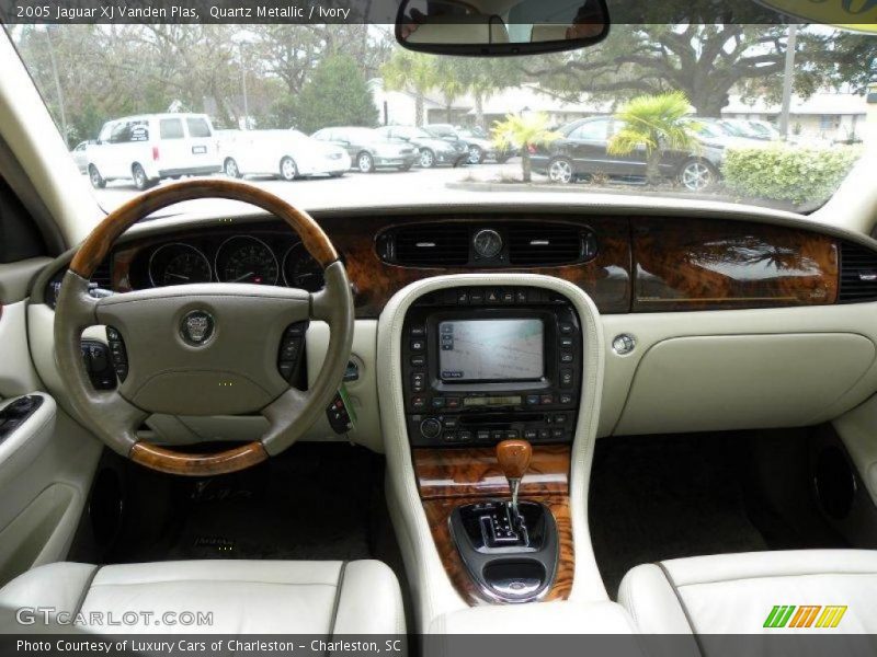 Quartz Metallic / Ivory 2005 Jaguar XJ Vanden Plas