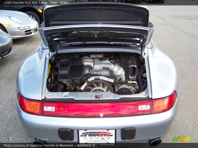 Silver / Black 1996 Porsche 911 993 Targa