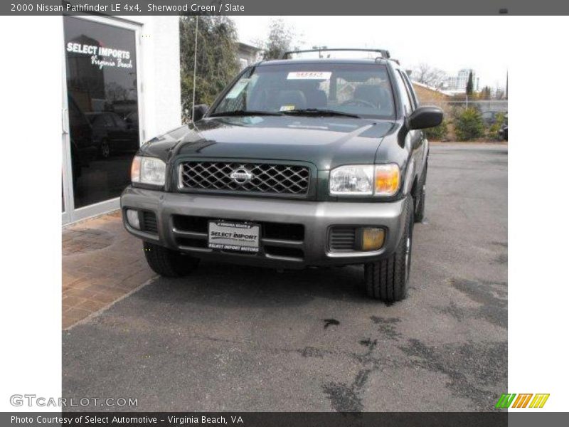 Sherwood Green / Slate 2000 Nissan Pathfinder LE 4x4