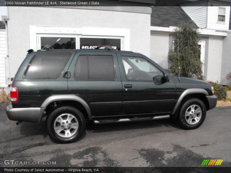 Sherwood Green / Slate 2000 Nissan Pathfinder LE 4x4