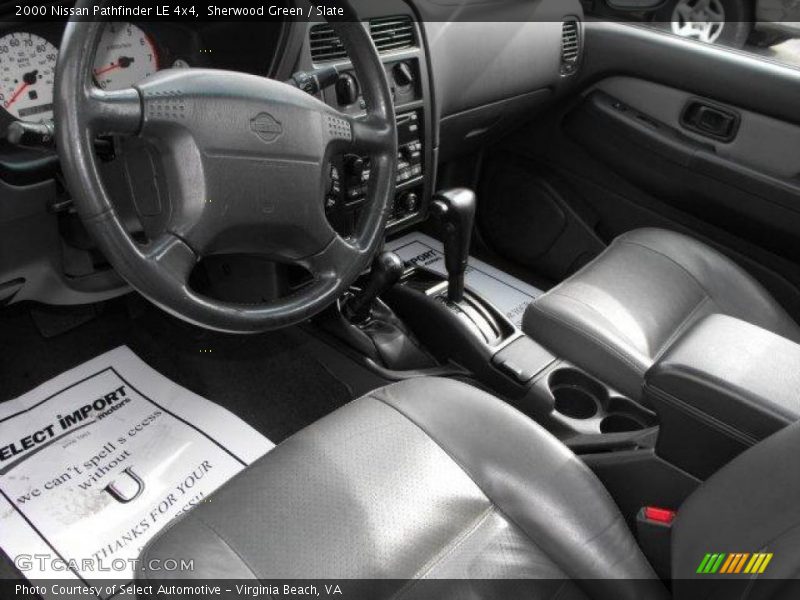 Sherwood Green / Slate 2000 Nissan Pathfinder LE 4x4