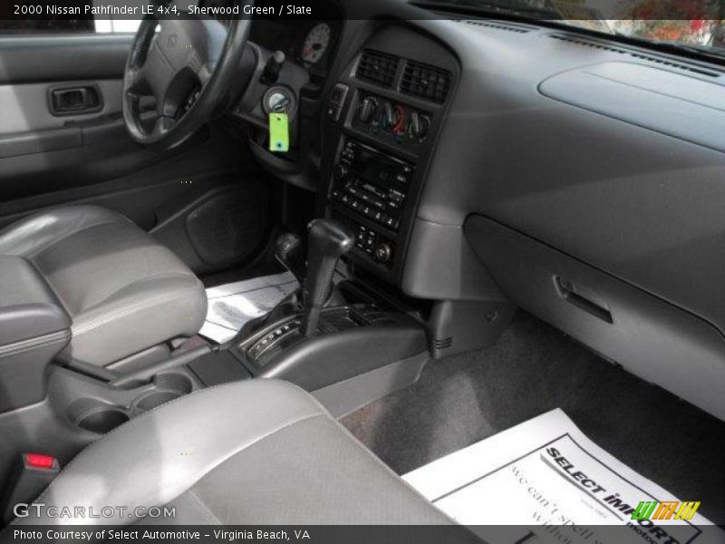 Sherwood Green / Slate 2000 Nissan Pathfinder LE 4x4