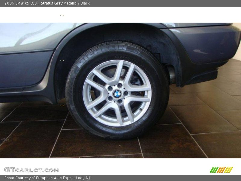 Stratus Grey Metallic / Black 2006 BMW X5 3.0i