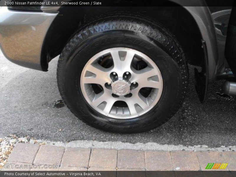 Sherwood Green / Slate 2000 Nissan Pathfinder LE 4x4