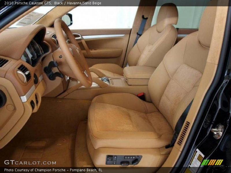 Black / Havanna/Sand Beige 2010 Porsche Cayenne GTS
