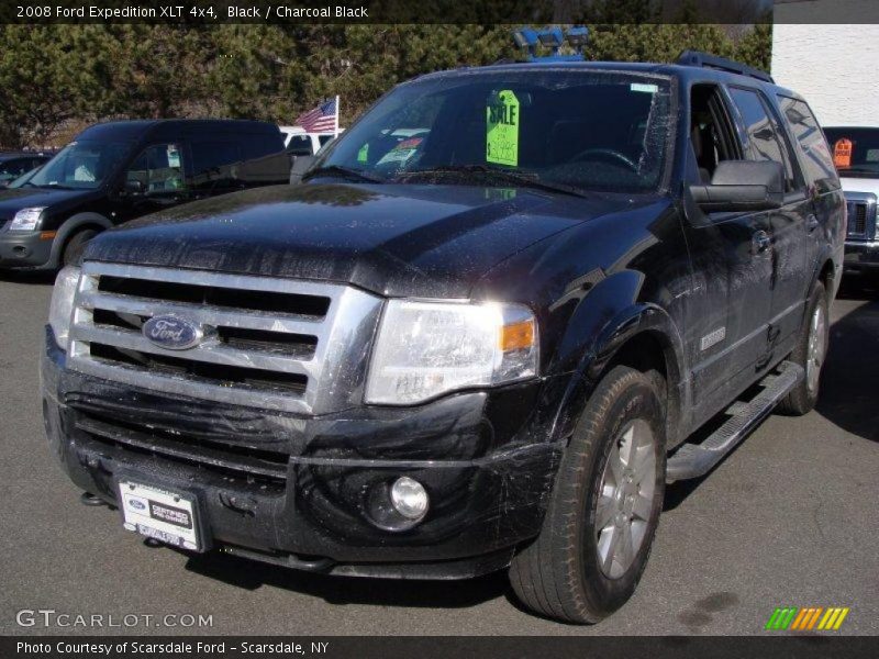 Black / Charcoal Black 2008 Ford Expedition XLT 4x4