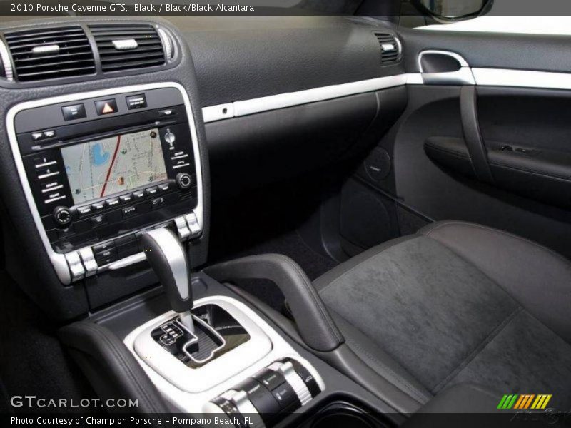 Black / Black/Black Alcantara 2010 Porsche Cayenne GTS
