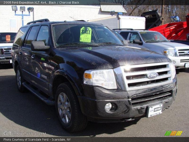 Black / Charcoal Black 2008 Ford Expedition XLT 4x4