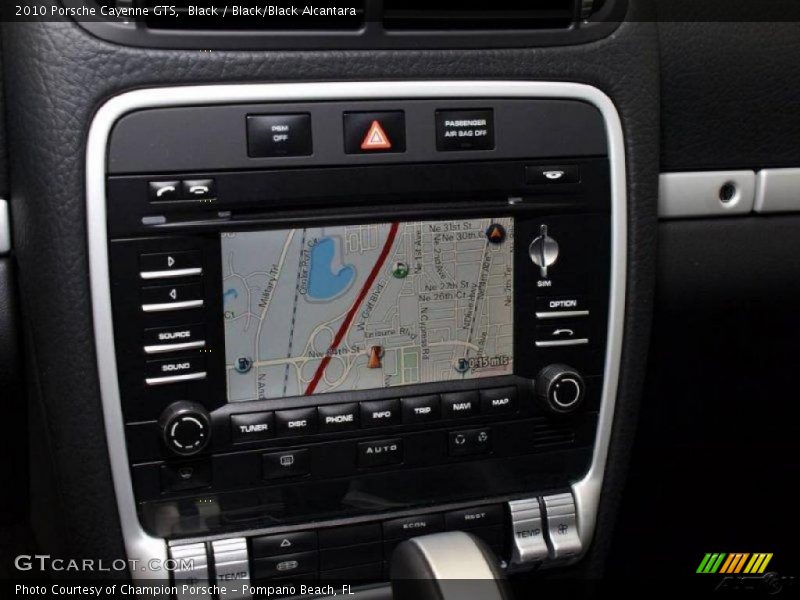 Black / Black/Black Alcantara 2010 Porsche Cayenne GTS