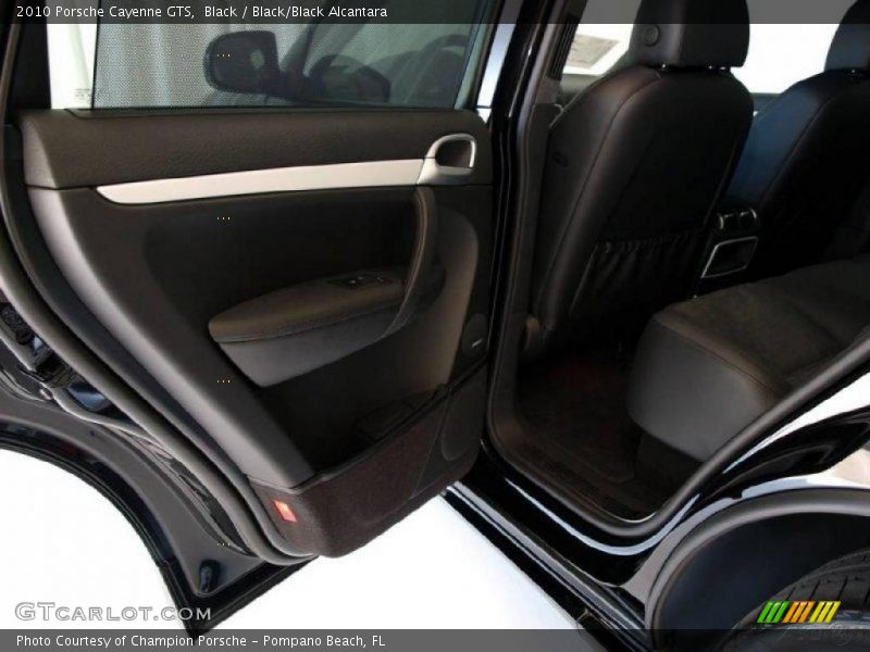 Black / Black/Black Alcantara 2010 Porsche Cayenne GTS