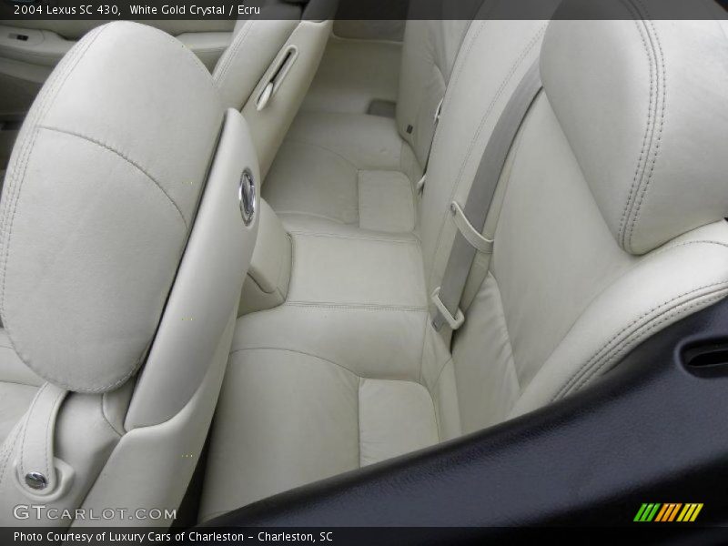 White Gold Crystal / Ecru 2004 Lexus SC 430