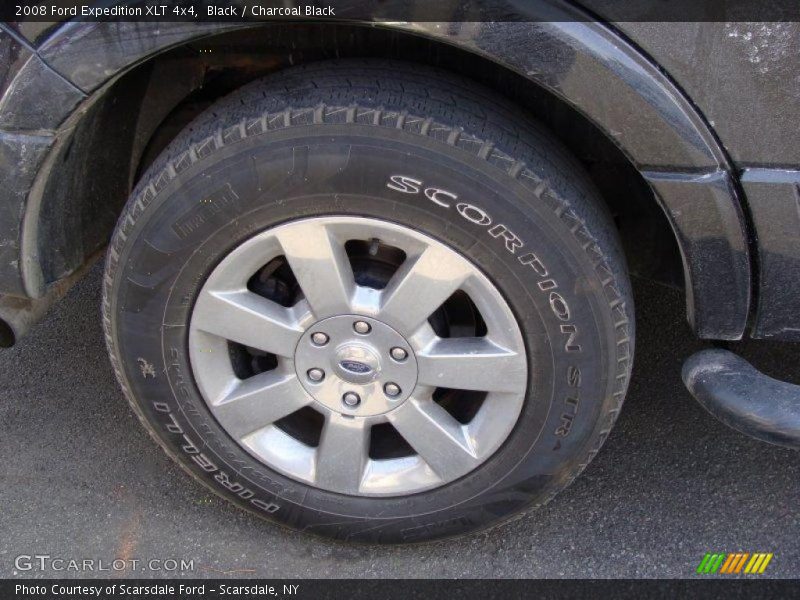 Black / Charcoal Black 2008 Ford Expedition XLT 4x4