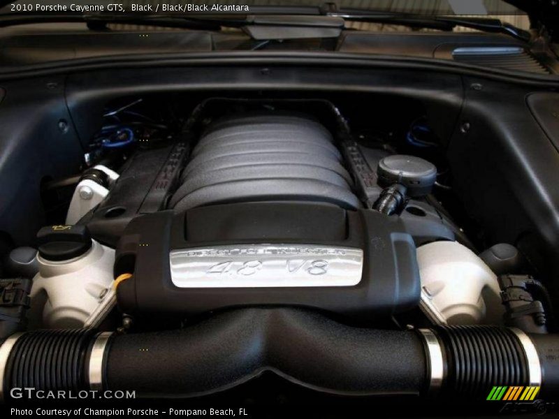 Black / Black/Black Alcantara 2010 Porsche Cayenne GTS