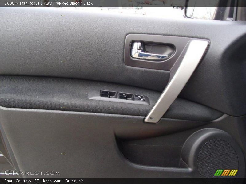 Wicked Black / Black 2008 Nissan Rogue S AWD