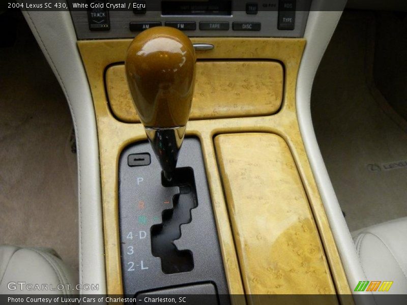 White Gold Crystal / Ecru 2004 Lexus SC 430