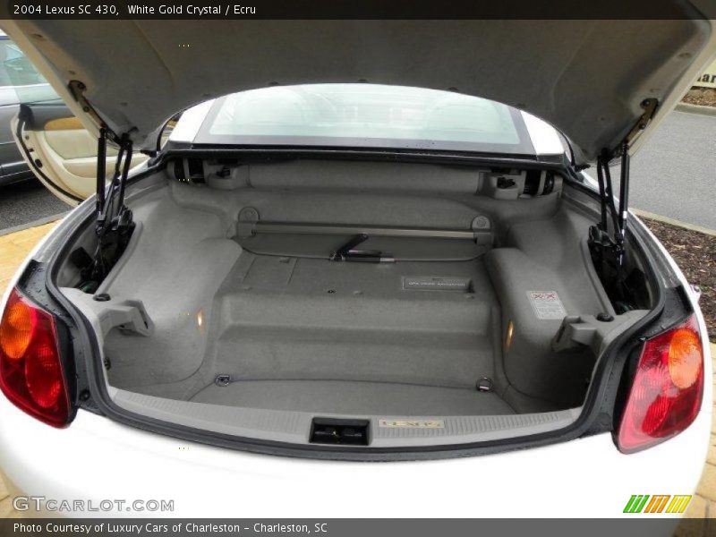 White Gold Crystal / Ecru 2004 Lexus SC 430
