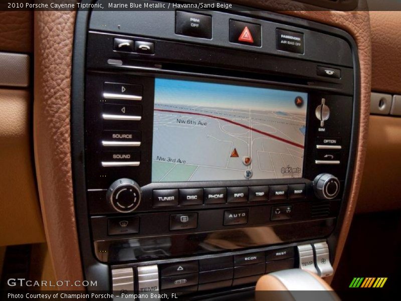 Marine Blue Metallic / Havanna/Sand Beige 2010 Porsche Cayenne Tiptronic
