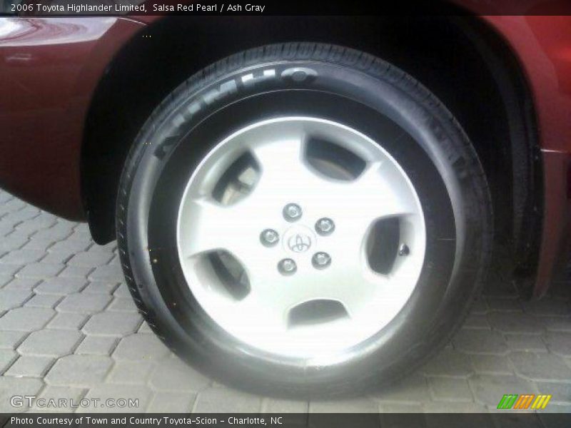 Salsa Red Pearl / Ash Gray 2006 Toyota Highlander Limited