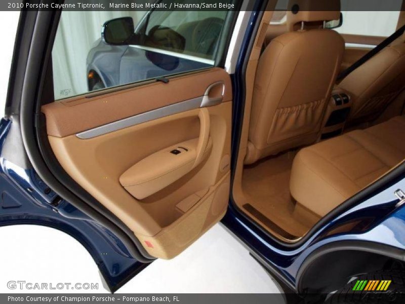 Marine Blue Metallic / Havanna/Sand Beige 2010 Porsche Cayenne Tiptronic