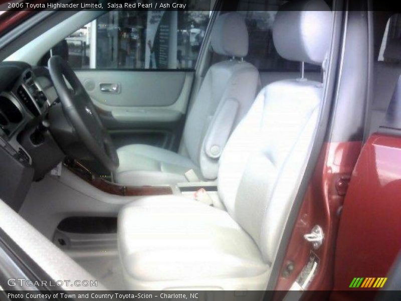 Salsa Red Pearl / Ash Gray 2006 Toyota Highlander Limited