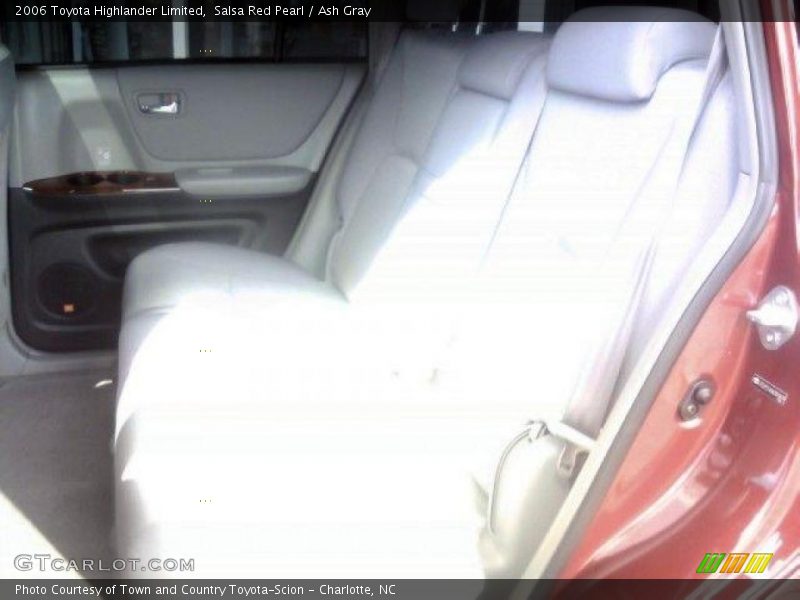 Salsa Red Pearl / Ash Gray 2006 Toyota Highlander Limited