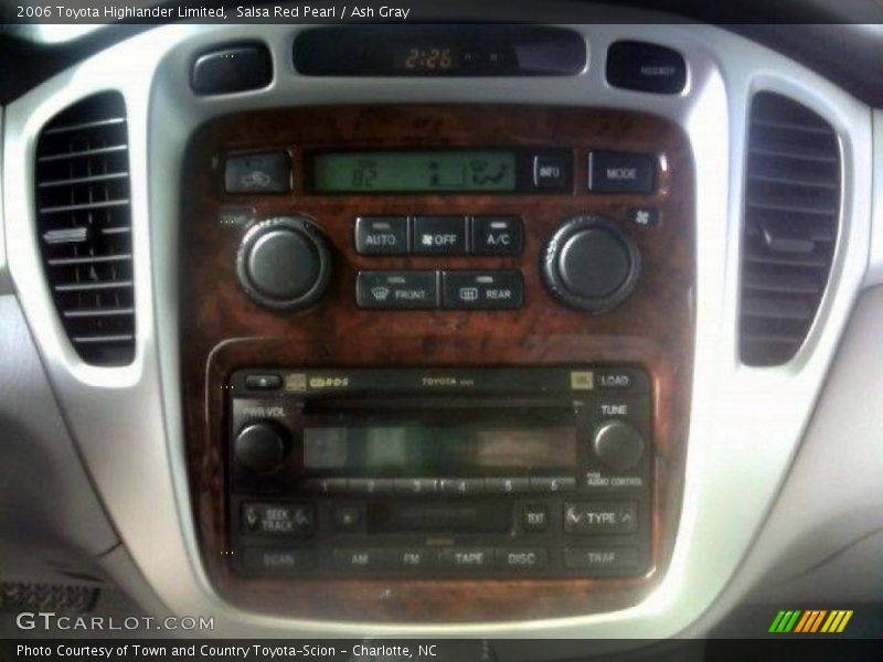 Salsa Red Pearl / Ash Gray 2006 Toyota Highlander Limited