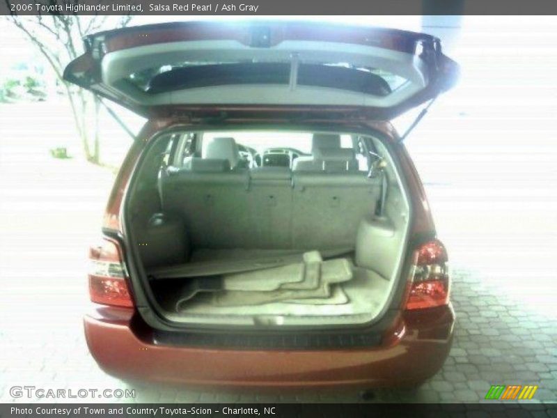 Salsa Red Pearl / Ash Gray 2006 Toyota Highlander Limited