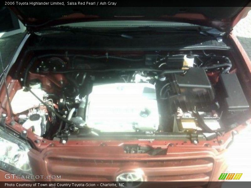 Salsa Red Pearl / Ash Gray 2006 Toyota Highlander Limited
