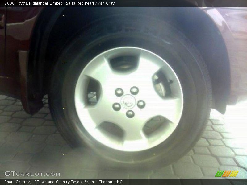 Salsa Red Pearl / Ash Gray 2006 Toyota Highlander Limited