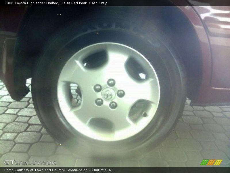 Salsa Red Pearl / Ash Gray 2006 Toyota Highlander Limited