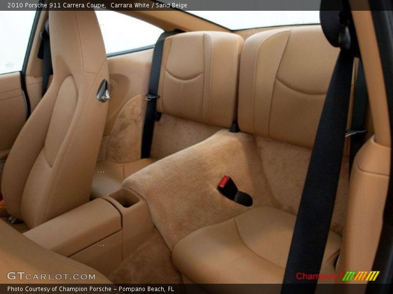 Carrara White / Sand Beige 2010 Porsche 911 Carrera Coupe