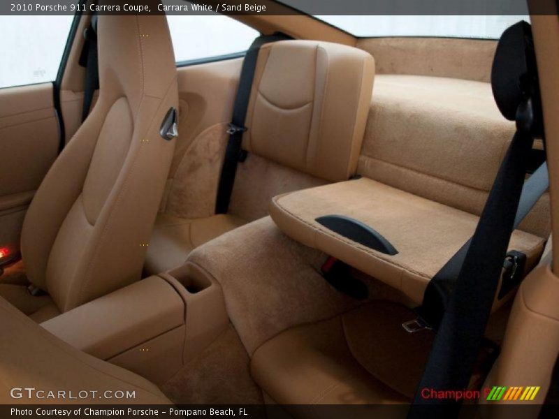 Carrara White / Sand Beige 2010 Porsche 911 Carrera Coupe