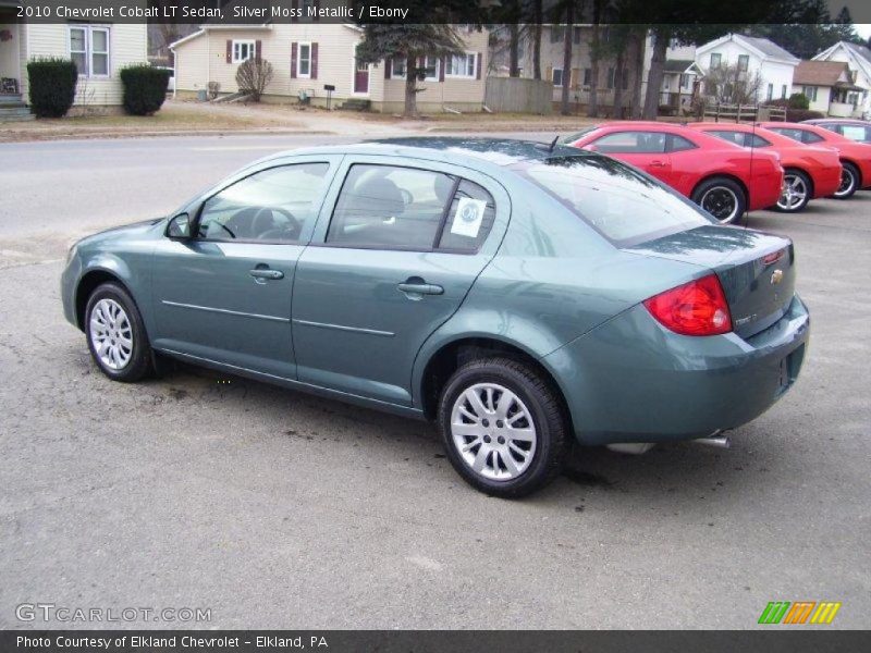 Silver Moss Metallic / Ebony 2010 Chevrolet Cobalt LT Sedan