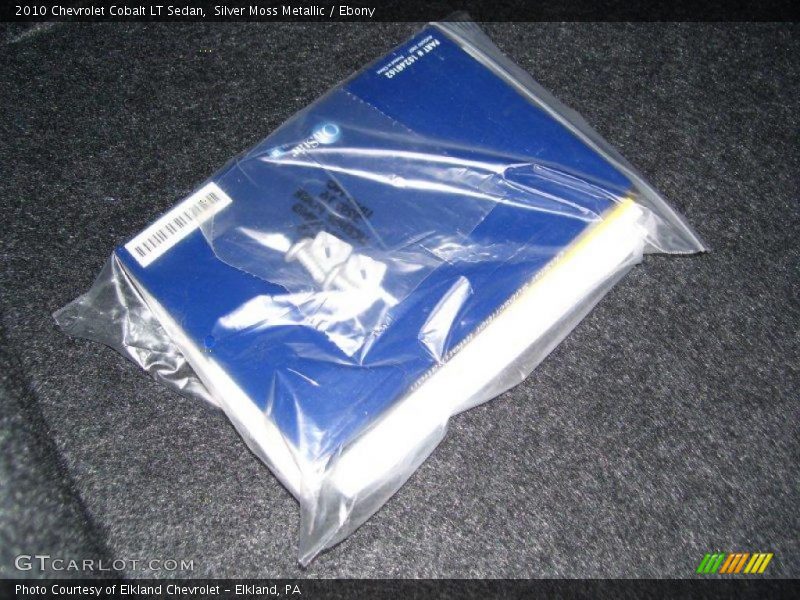 Silver Moss Metallic / Ebony 2010 Chevrolet Cobalt LT Sedan