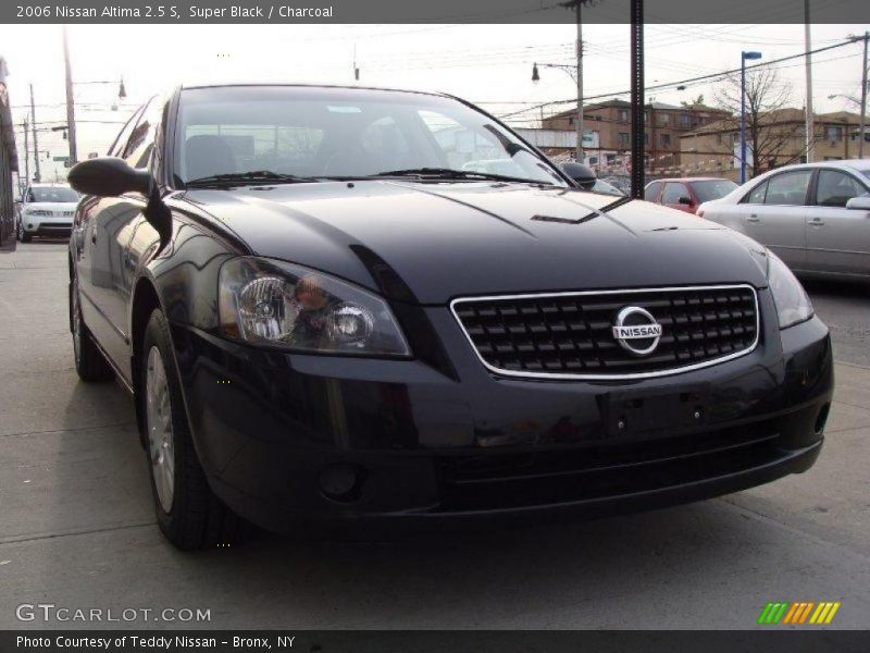 Super Black / Charcoal 2006 Nissan Altima 2.5 S