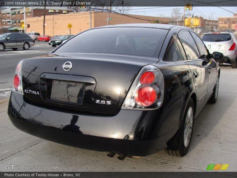 Super Black / Charcoal 2006 Nissan Altima 2.5 S